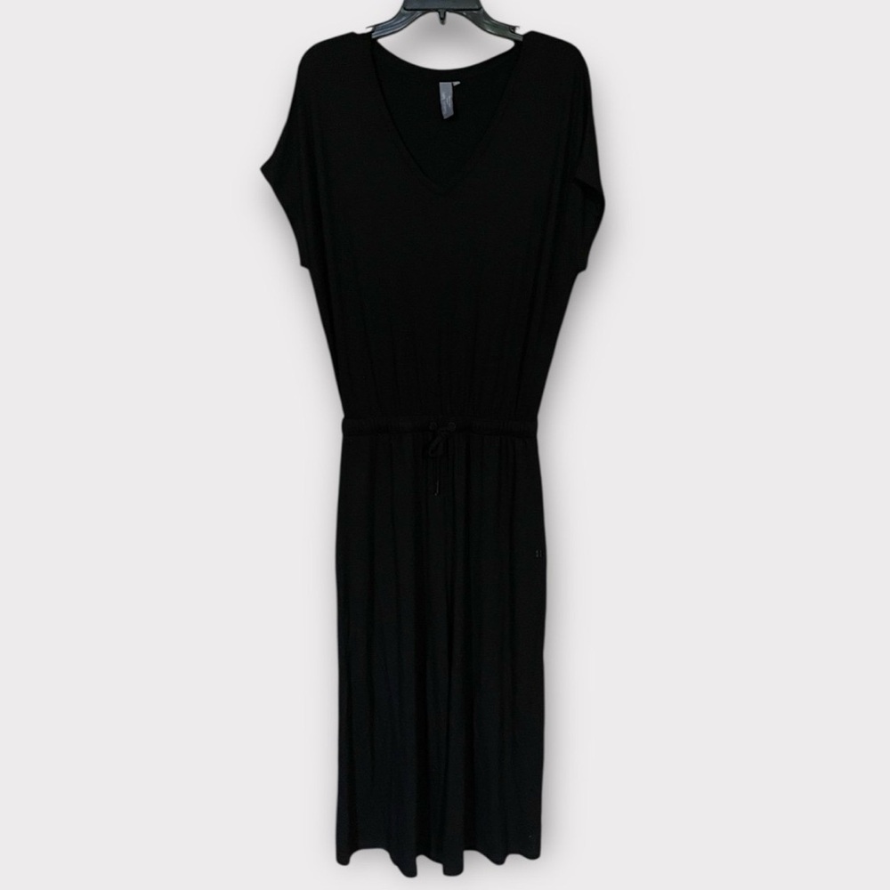 Sweaty Betty Women’s XS Black Take It Easy Drawstring Jersey Knit Jumpsuit